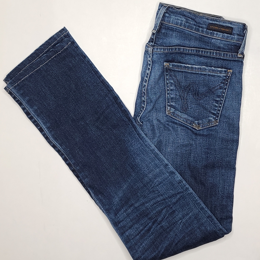 Citizens of Humanity 25 Ava Low Straight Leg Jeans